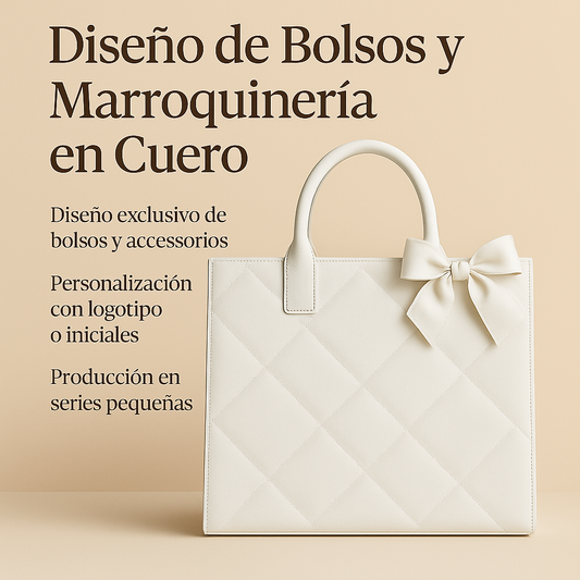 Bolsa de Cuero Personalizada – Diseño de Marroquinería de Lujo