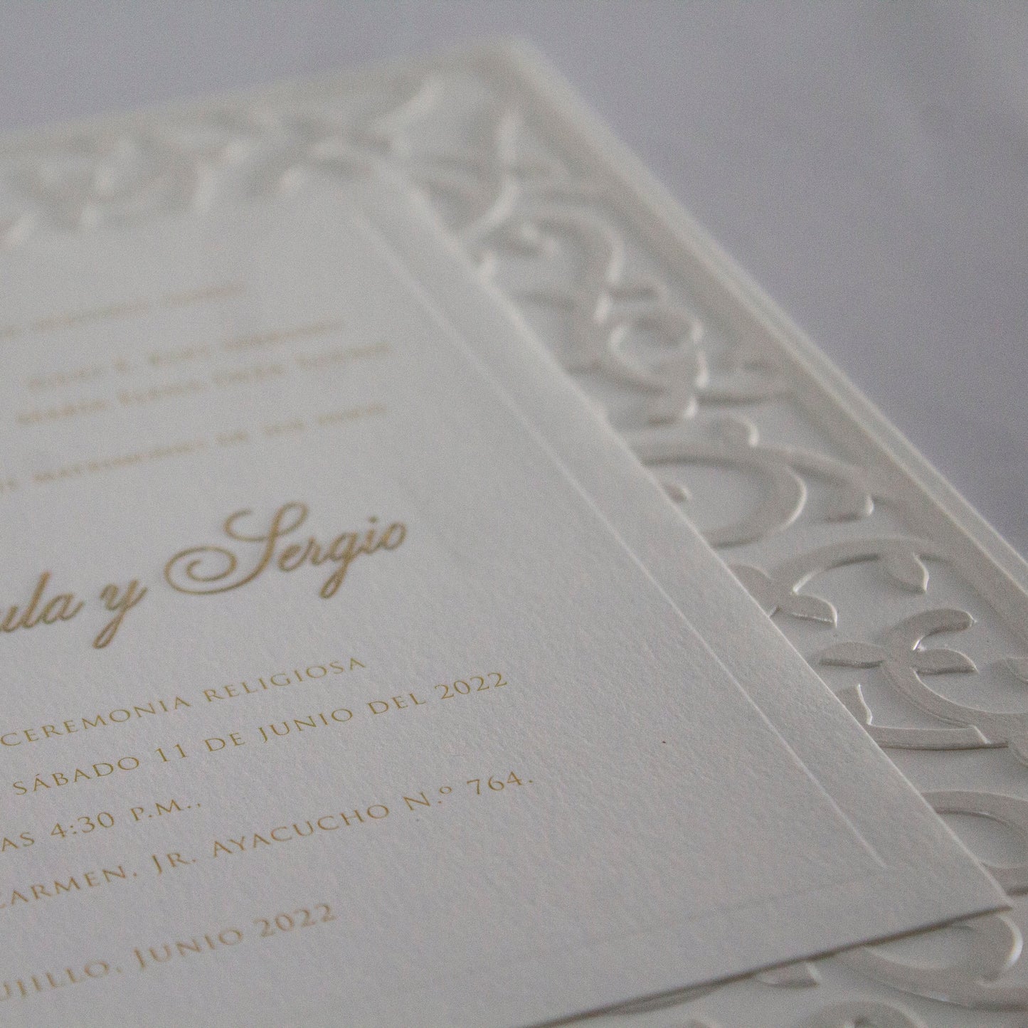 Invitaciones de Boda Personalizadas – Ana Paula y Sergio