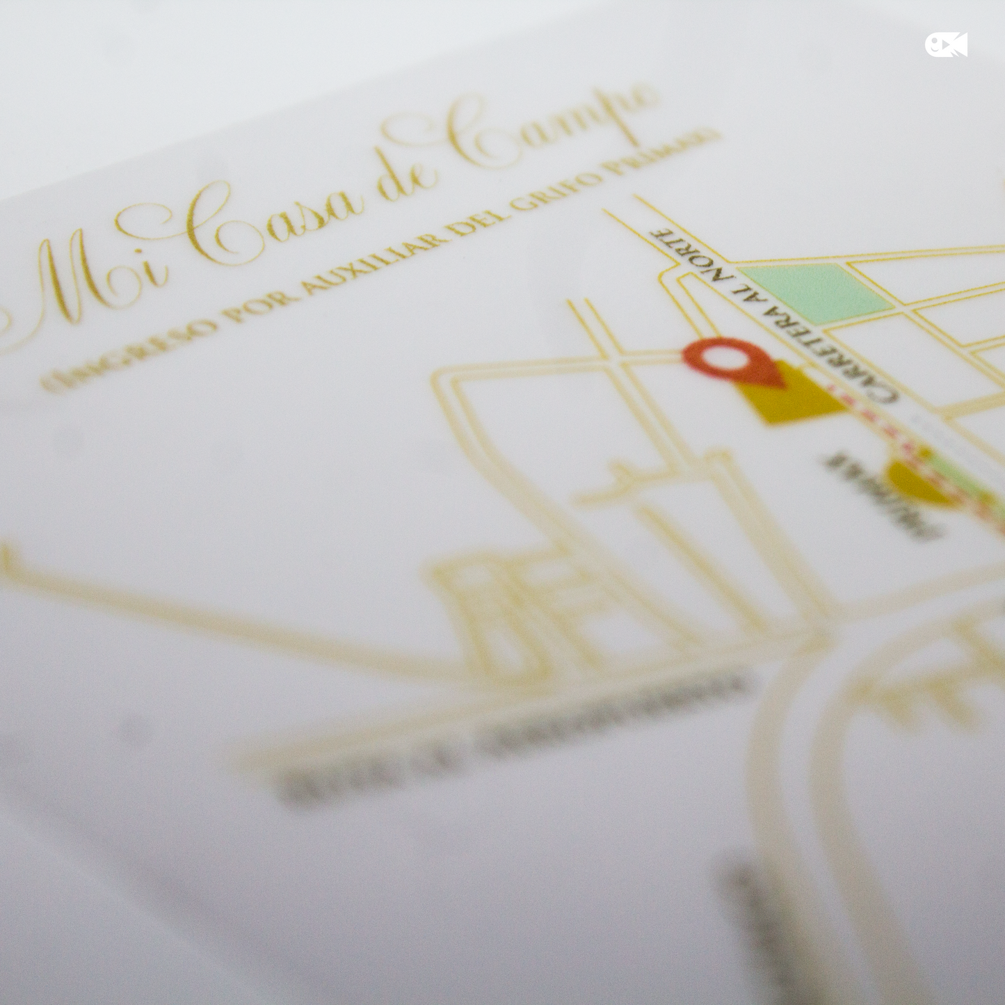 Invitación de boda clásica – Modelo Claudia & José Luis | Marco Weddings